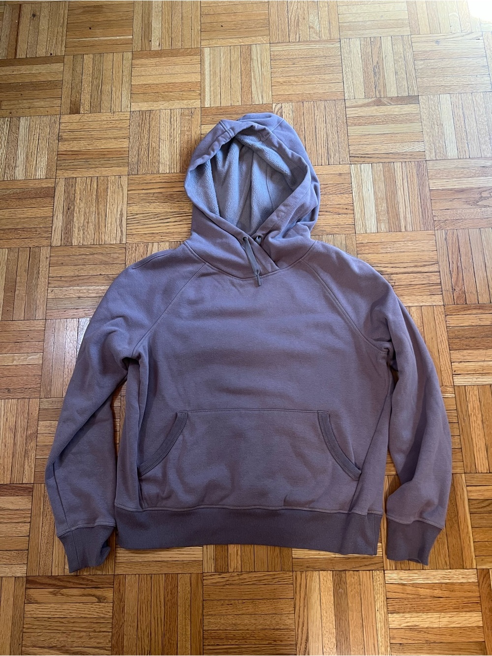 90 Degree By Reflex Women's Pullover Hoodie - Lavender Gray size medium